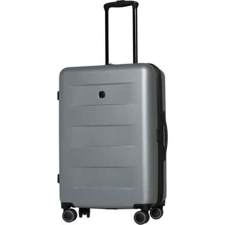 Swiss Gear 24” 8020 Spinner Suitcase - Hardside, Expandable, Light Grey in Light Gray