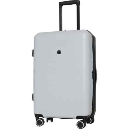 Swiss Gear 24” 8029 Spinner Suitcase - Hardside, Expandable, Grey in Grey