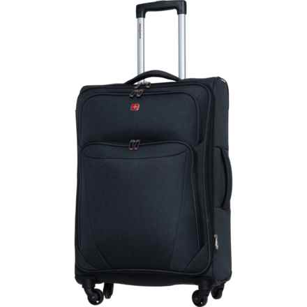 Swiss Gear 24.5” 2140 Spinner Suitcase - Softside, Expandable, Earl Grey in Earl Grey