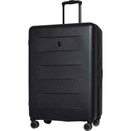 Swiss Gear 27.5” 8020 Spinner Suitcase - Hardside, Expandable, Black in Black