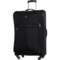 Swiss Gear 27.5” SW4010 Spinner Suitcase - Expandable, Softside, Black in Black