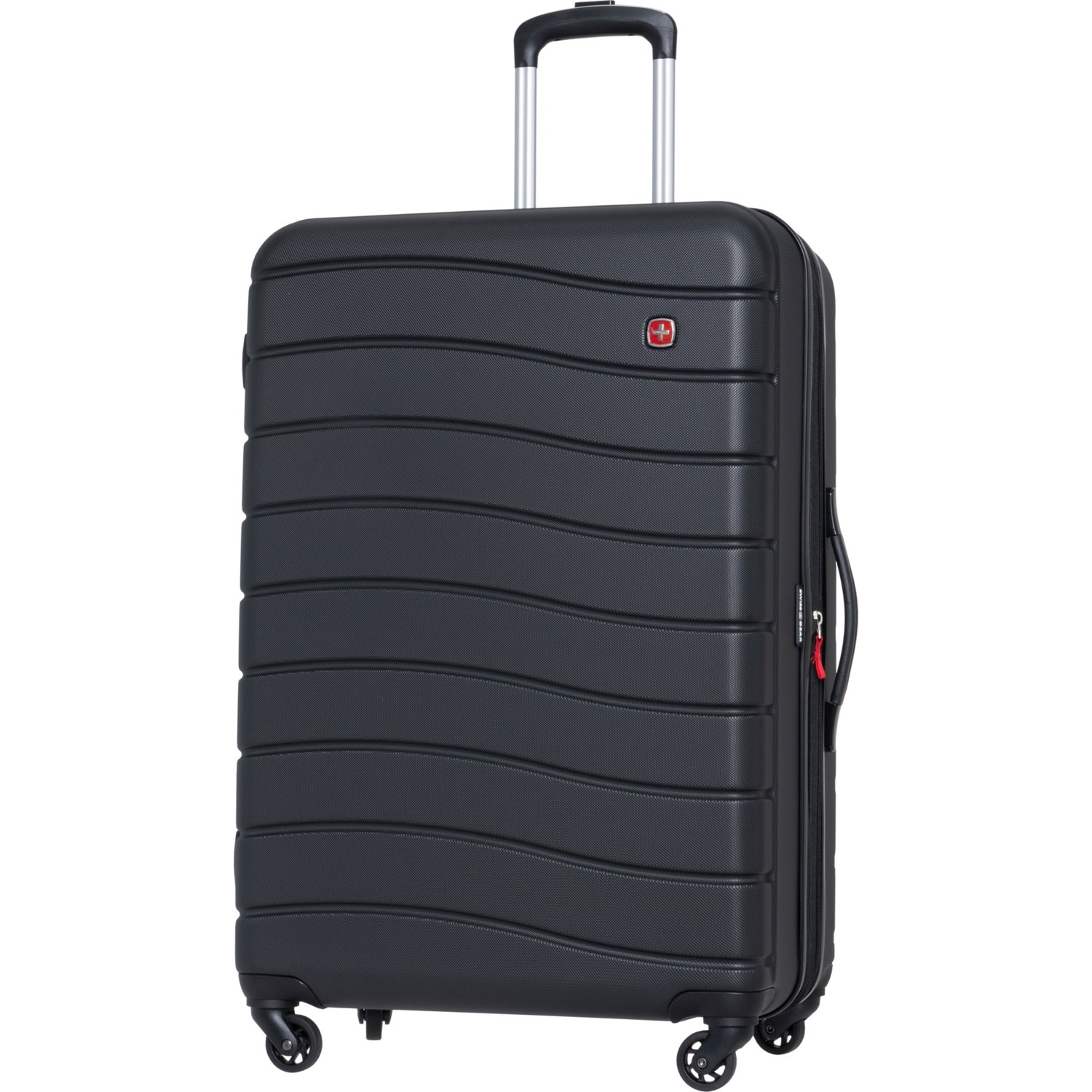 Swiss Gear 28” 7790 Spinner Suitcase - Hardside, Expandable, Black
