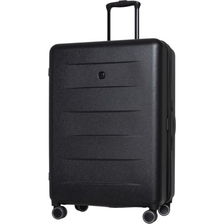 Swiss Gear 28” 8020 Spinner Suitcase - Hardside, Expandable, Black in Black
