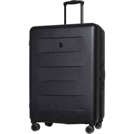 Swiss Gear 28” 8020 Spinner Suitcase - Hardside, Expandable, Black in Black