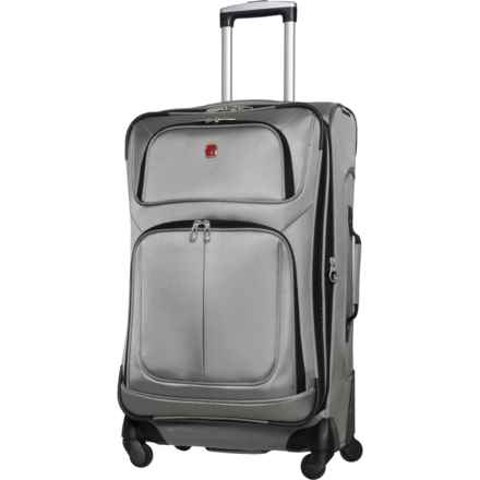 Swiss Gear 29” 6283 Spinner Suitcase - Softside, Expandable, Pewter in Pewter