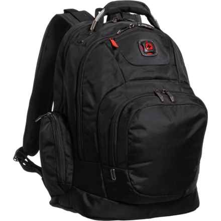 Swiss Gear Digitize Deluxe Laptop Backpack - Black in Black