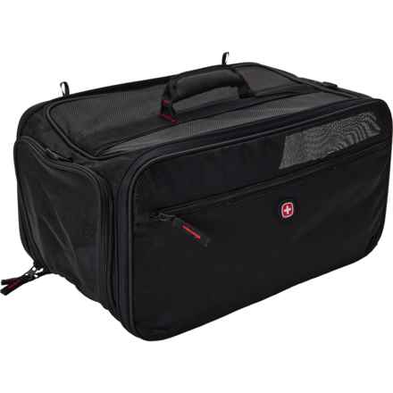 Swiss Gear Stow-Away Collapsible Pet Carrier in Black