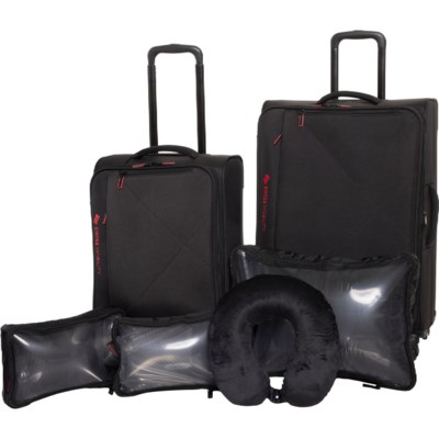 (取寄) ラゲージ セット - 6-ピース, ソフトサイド, チャコール Swiss Mobility YYZ Luggage Set - 6-Piece, Softside, Charcoal  Charcoal Swiss Mobility YYZ Luggage Set - 6-Piece, Softside, Black - Save 56%