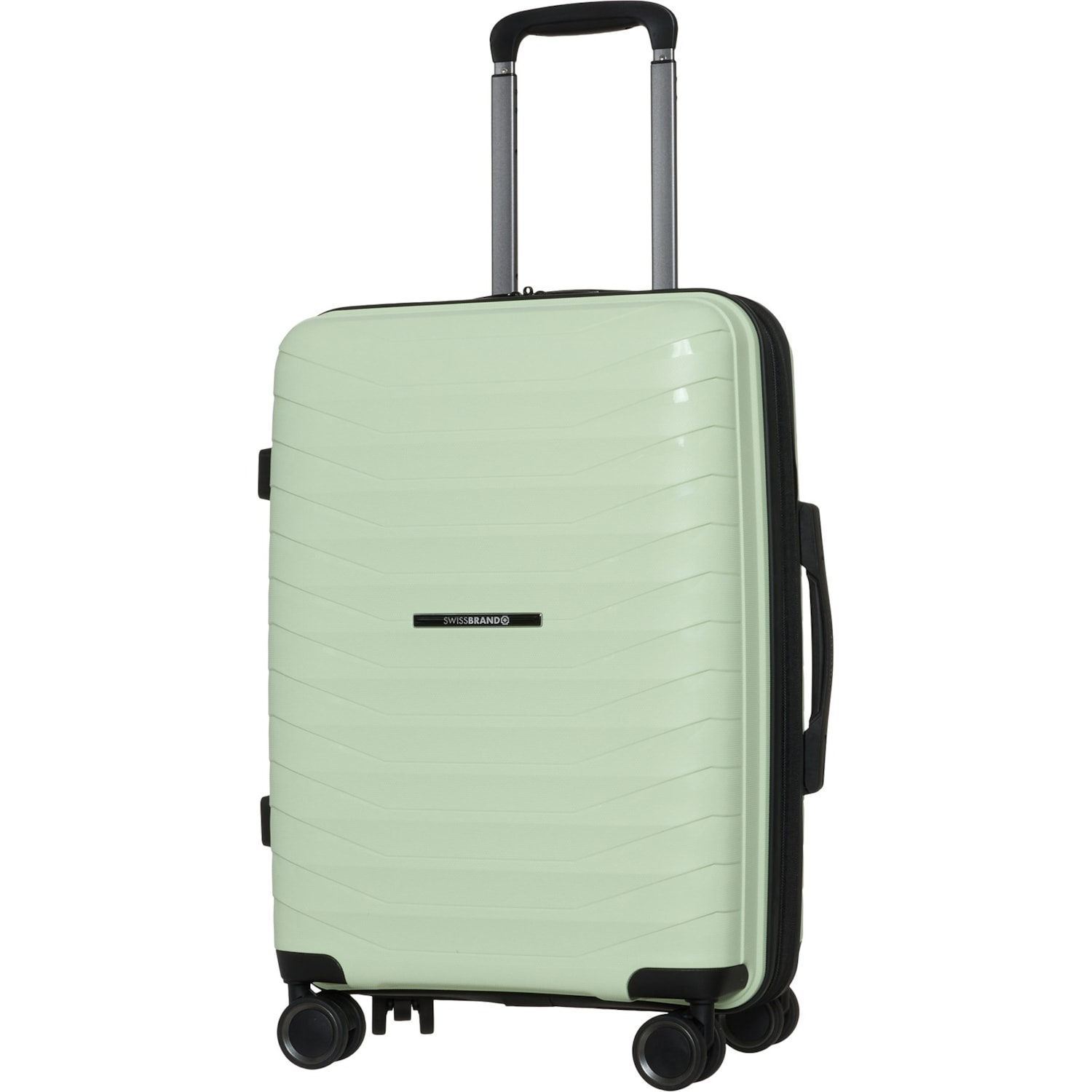 SWISSBRAND 21” Askar Carry-On Spinner Suitcase - Hardside