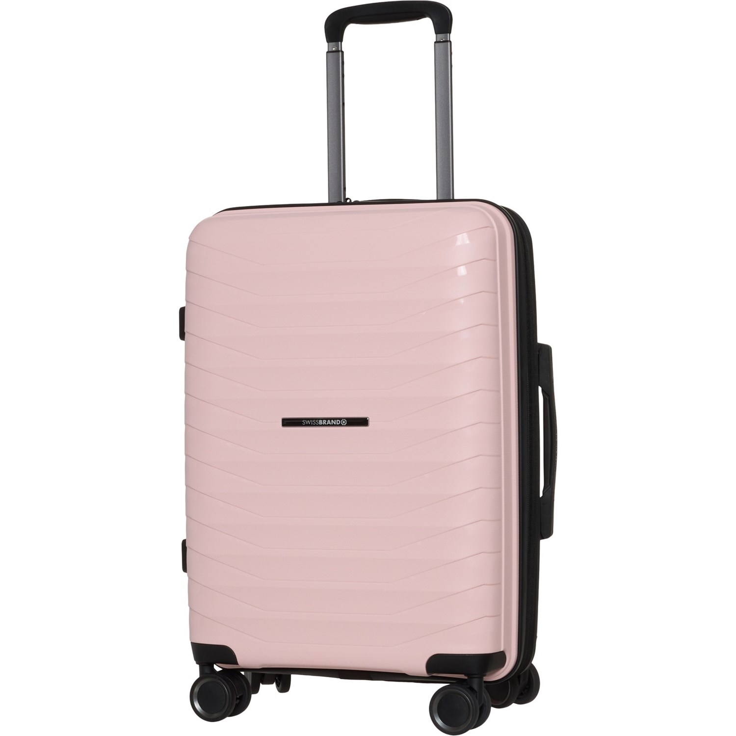 SWISSBRAND 22” Askar Carry-On Spinner Suitcase - Hardside