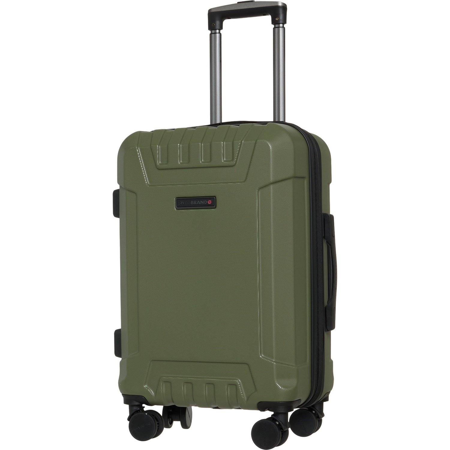 SWISSBRAND 22” Ranger Carry-On Spinner Suitcase - Hardside