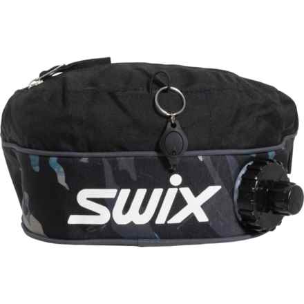 Swix Insulated Drink Belt in Black/Jendal Grey