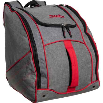 Swix Lo Pro Ski Boot Bag in Red/Heather Grey