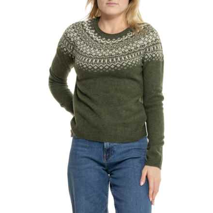 Tabitha Webb Fair Isle Sweater - Lambswool in Thyme