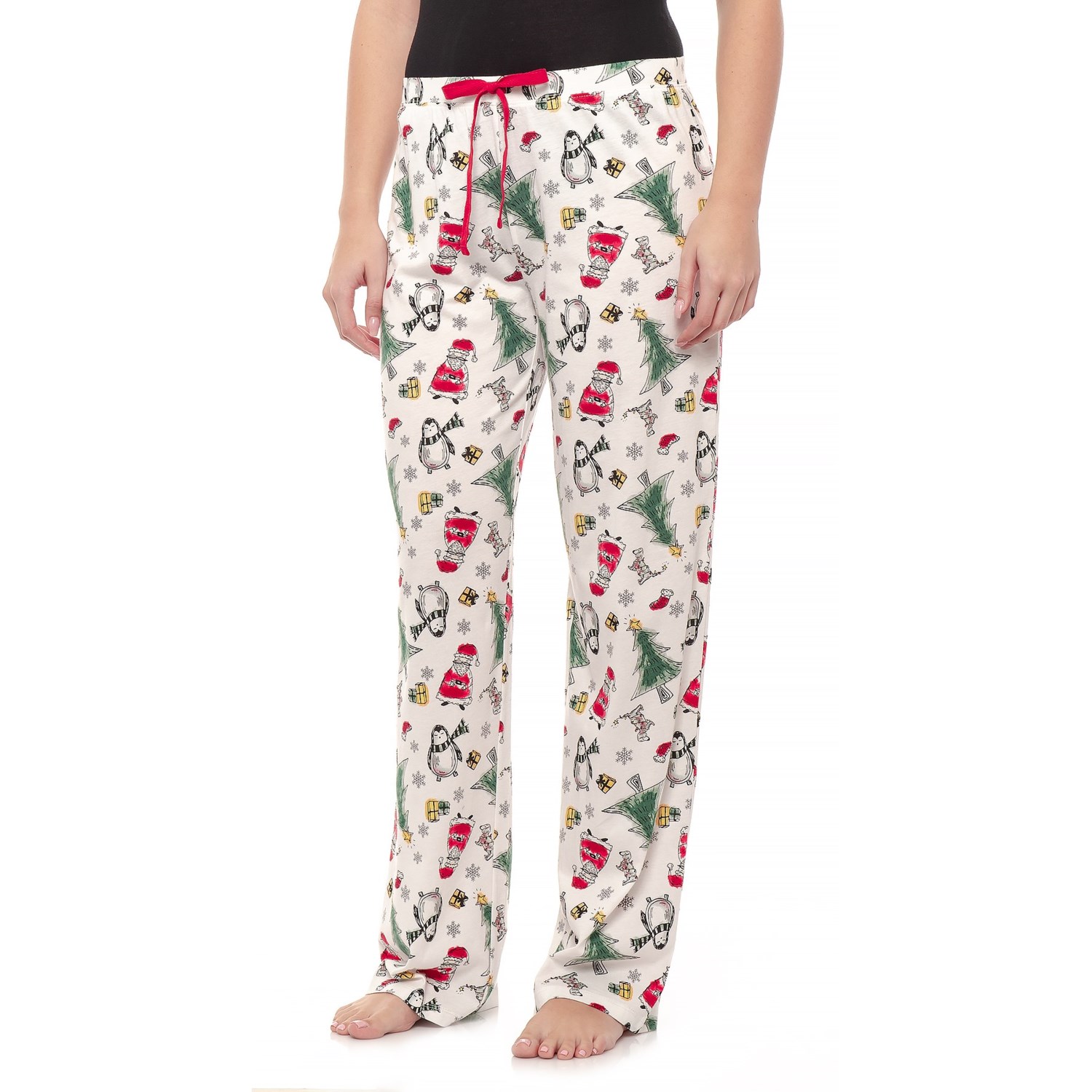 Tabitha b Sketch Book Christmas Lounge Pants (For Women)