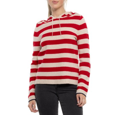 (取寄) タビサウェッブ ストライプ ブーディ - ラムウール Tabitha Webb Stripe Hoodie - Lambswool  Stripe tabitha-webb-stripe-hoodie-