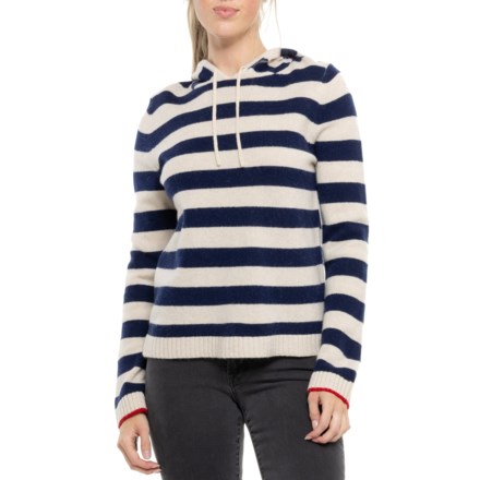 (取寄) タビサウェッブ ストライプ ブーディ - ラムウール Tabitha Webb Stripe Hoodie - Lambswool  Stripe Women's Tabitha Webb Lambswool in Sweaters average savings of 42
