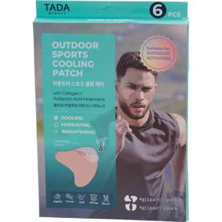 Tada Outdoor Sports Cooling Patches - 6-Pack in Multi