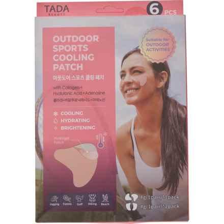 Tada Outdoor Sports Cooling Patches - 6-Piece in Multi