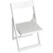 Tag Folding Chair - Keuring and Acacia Wood in White