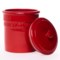8174F_2 Tag Red Flour Canister - Large