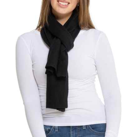 Tahari Basic Jersey Scarf - Cashmere (For Women) in Black