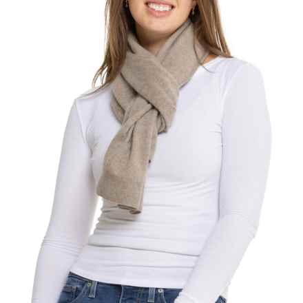 Tahari Basic Jersey Scarf - Cashmere in Alxa