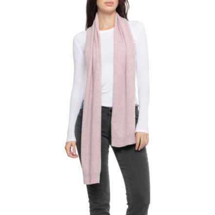 Tahari Basic Jersey Scarf - Cashmere in Iris Heather