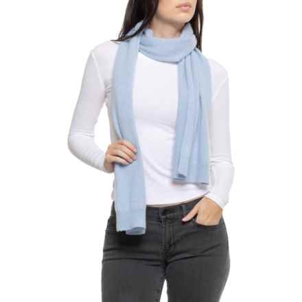 Tahari Basic Jersey Scarf - Cashmere in Lavender Lus