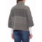436VW_2 Tahari Double-Knit Cashmere Sweater - 3/4 Sleeve (For Women)