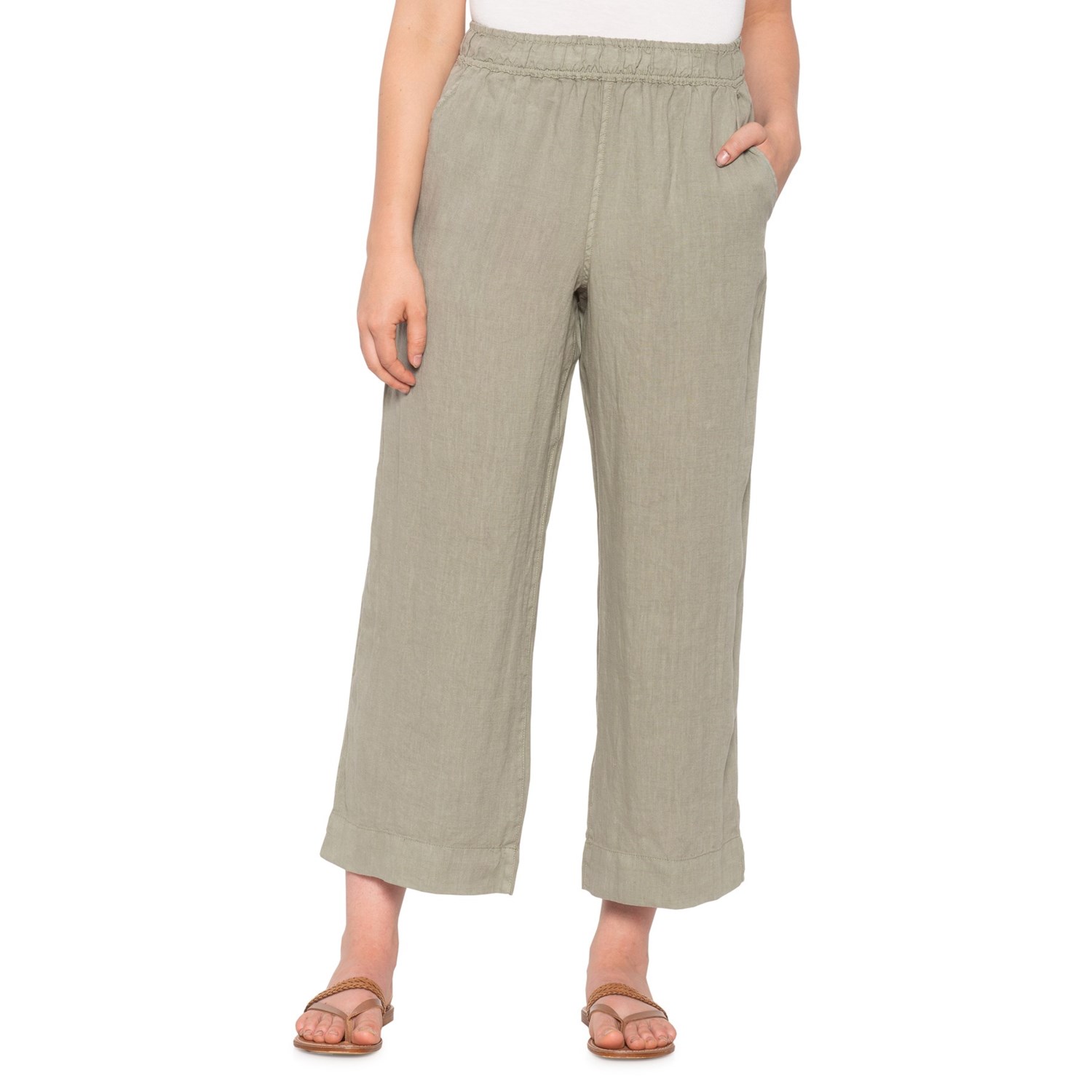 womens cropped slacks