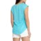 3THXY_2 Tahari Luxe Drop Shoulder T-Shirt - Linen, Short Sleeve