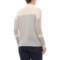436UY_2 Tahari Mock Color-Block Sweater - Cashmere (For Women)