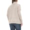 437UK_2 Tahari Open-Stitch Cable Turtleneck Sweater (For Women)