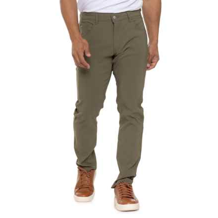 Tailor Vintage 5-Pocket Tech Stretch Pants in Olive