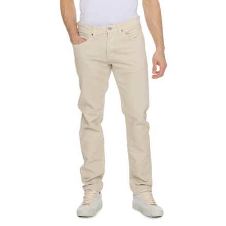 Tailor Vintage Colored Knit Denim Jeans in Summer Stone