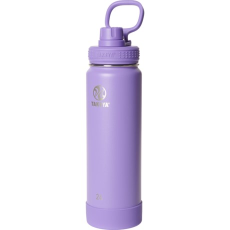 Takeya Actives Insulated Water Bottle with Spout Lid - 24 oz. in Nirto Purple
