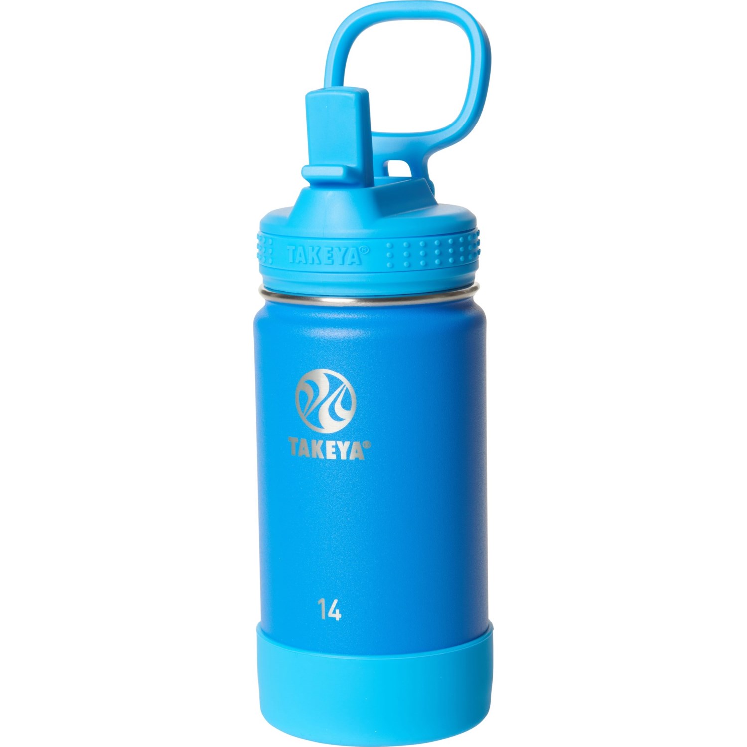 Takeya Actives Insulated Water Bottle with Straw Lid 14 oz. Save 35