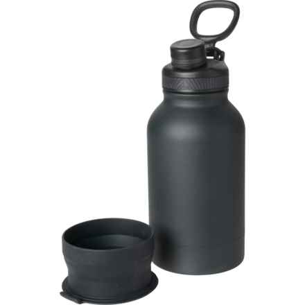 TAL Ranger Roam Insulated Water Bottle with Nesting Pet Bowl - 46 oz. in Black