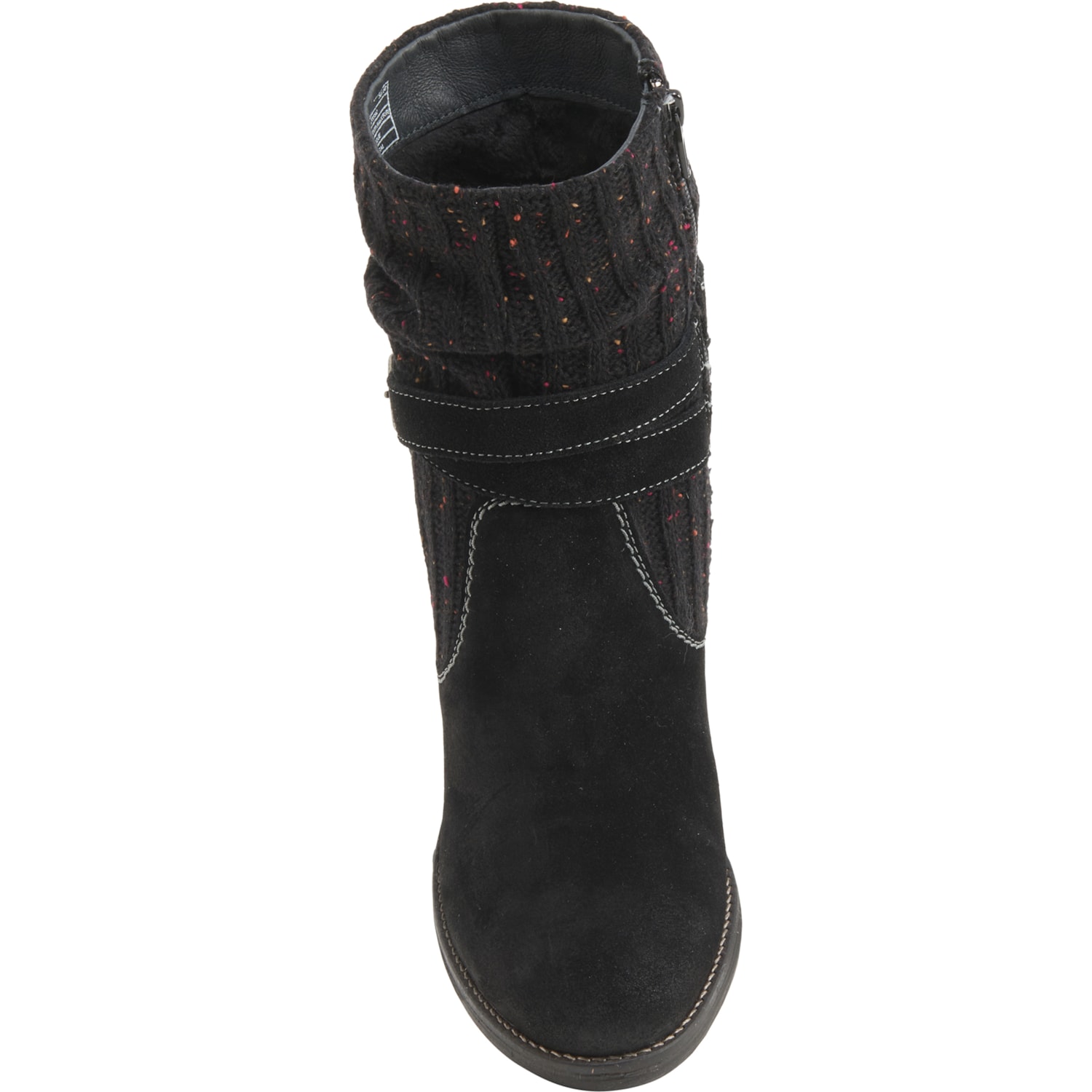 Taos Women's Cozy Top Boot Black Suede 37