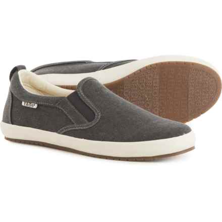 Taos Footwear Dandy Canvas Sneakers (For Women) in Charcoal Wash Canvas