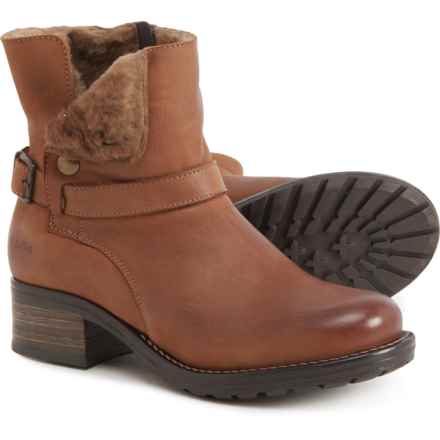 Taos Footwear Made in Portugal Combo Engineer Boots - Leather (For Women) in Tan