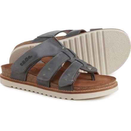Taos Footwear Made in Portugal Magnificent Sandals - Leather (For Women) in Steel
