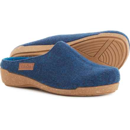 Taos Footwear Made in Spain Woollery Clogs (For Women) in Blue