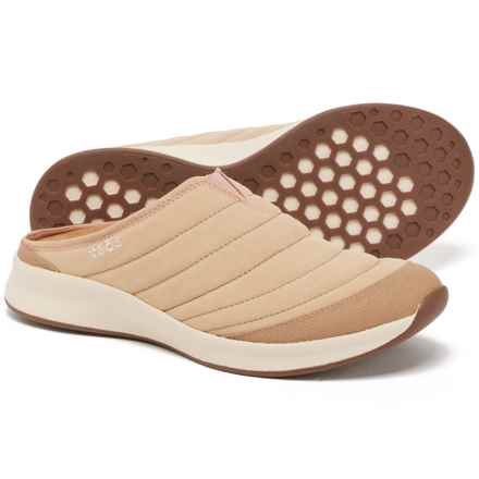 Taos Footwear Right On Shoes - Slip-Ons (For Women) in Tan / Rosette