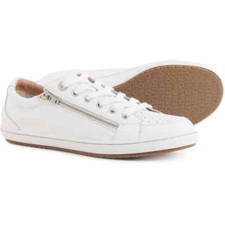 Taos Footwear Zipster Sneakers - Leather (For Women) in White