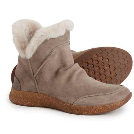 TAOS Future Mid Boots - Suede (For Women) in Dark Taupe Suede
