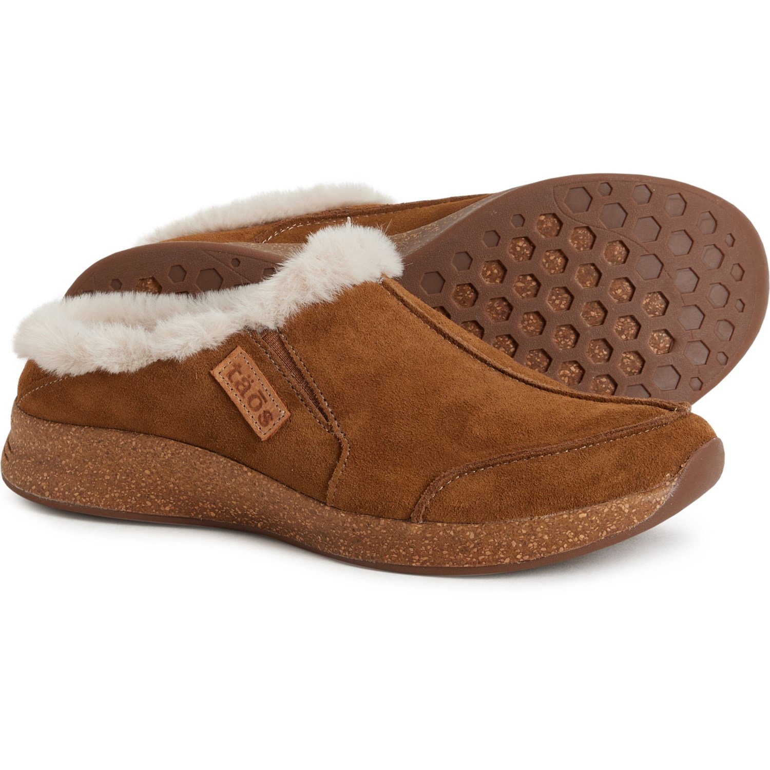 (取寄) レディース フューチャー シアリング クロッグス TAOS women Future Shearling Clogs (For Women)  Chestnut Suede TAOS Future Shearling Clogs (For Women) - Save 75%