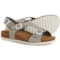TAOS Made in Spain MVP Sandals - Suede (For Women) in Light Grey
