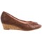 142MF_4 Taryn Rose Sadey Pumps - Leather, Wedge Heel (For Women)